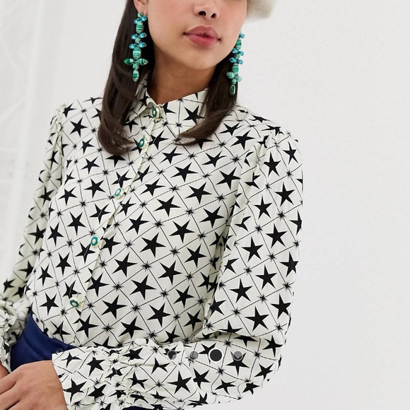 Sister Jane Tops - Sister Jane Shirt in Star Print